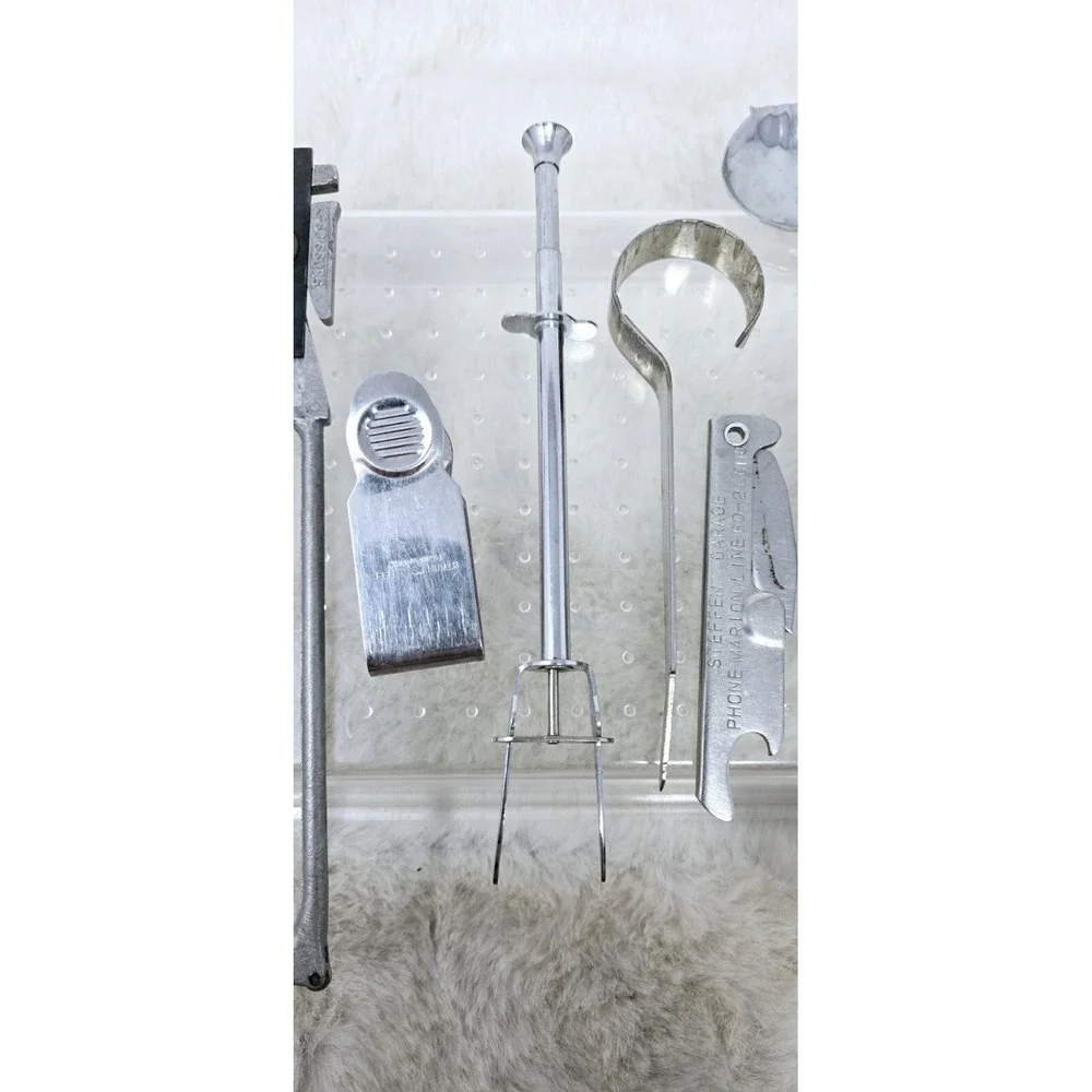 Lot of 8 KITCHEN TOOLS ~ UTENSILS ~ GADGETS Vintage Sharpener Opener Pickle Fork